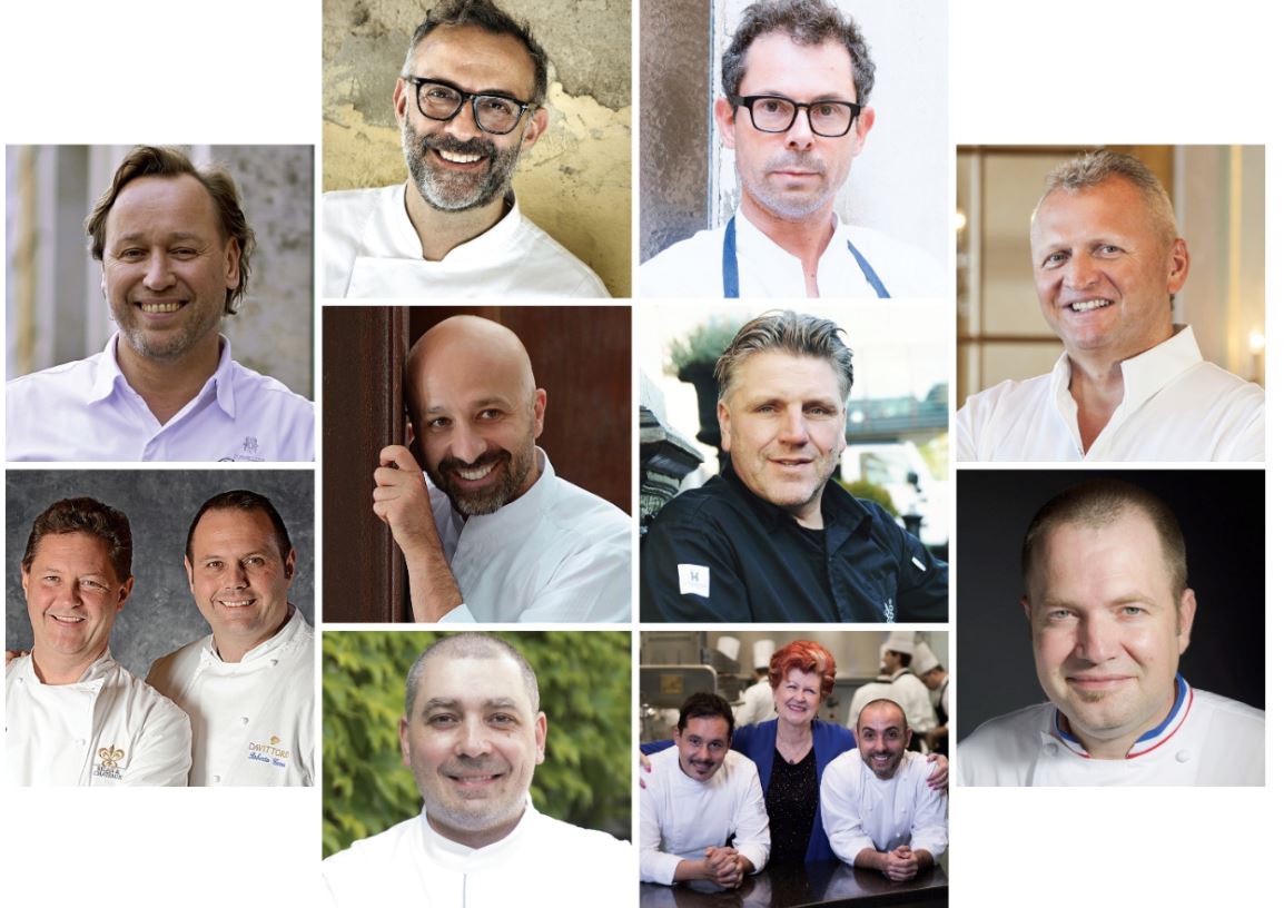 S.Pellegrino Sapori: per i 10 anni, 10 cene e 10 chef 3 stelle Michelin