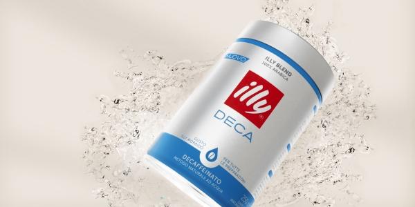 illy presenta il decaffeinato ad acqua
