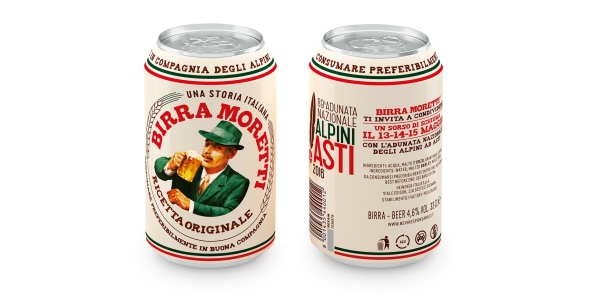 Birra Moretti sostiene l'adunata nazionale degli alpini