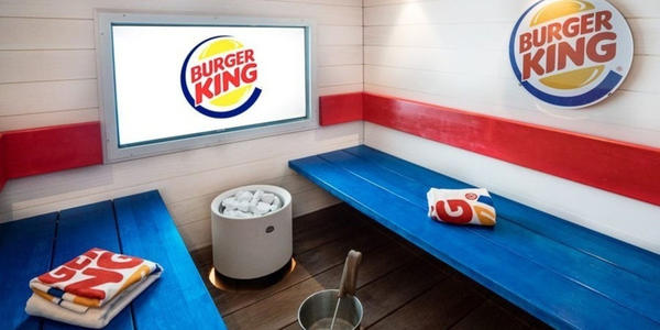 Burger King, in Finlandia apre una spa in un fast food