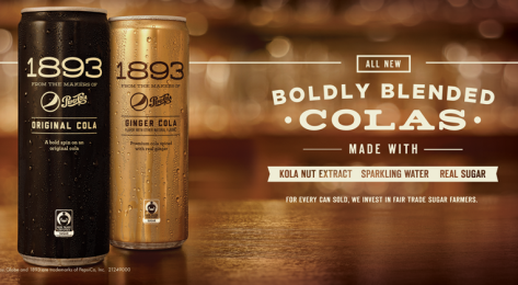 Arriva Pepsi 1893, cola trendy per gli amanti del vintage