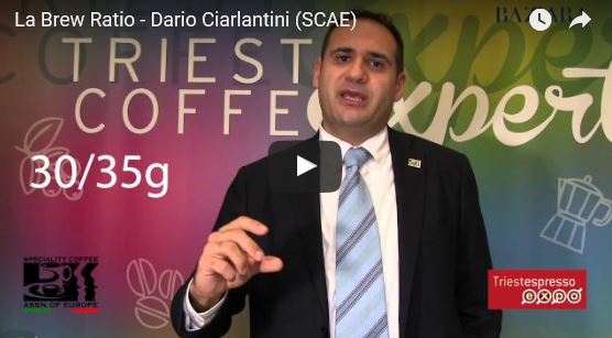 I segreti del caffè 3/ Dario Ciarlantini: caffè specialty e brew ratio