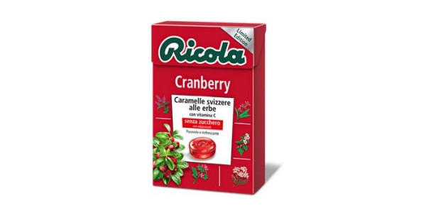 Ricola Cranberry: una novità in edizione limitata