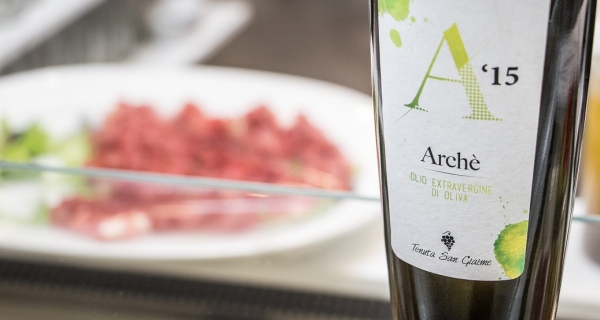 San Giaime presenta il vino Grillo G'15 e l'Olio EVO Arché