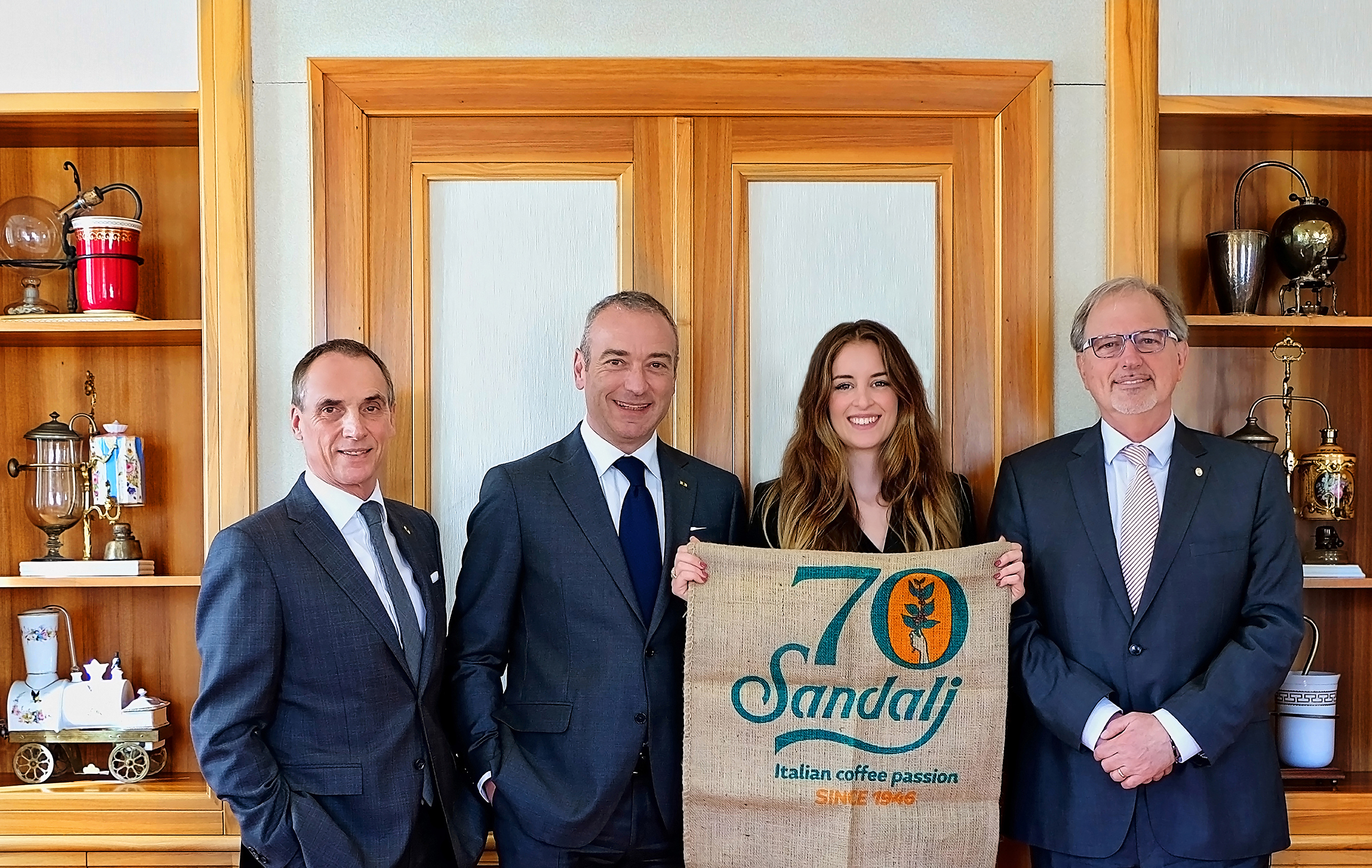 L'espresso Sandalj nel mondo: 70 miliardi di tazzine in 70 anni