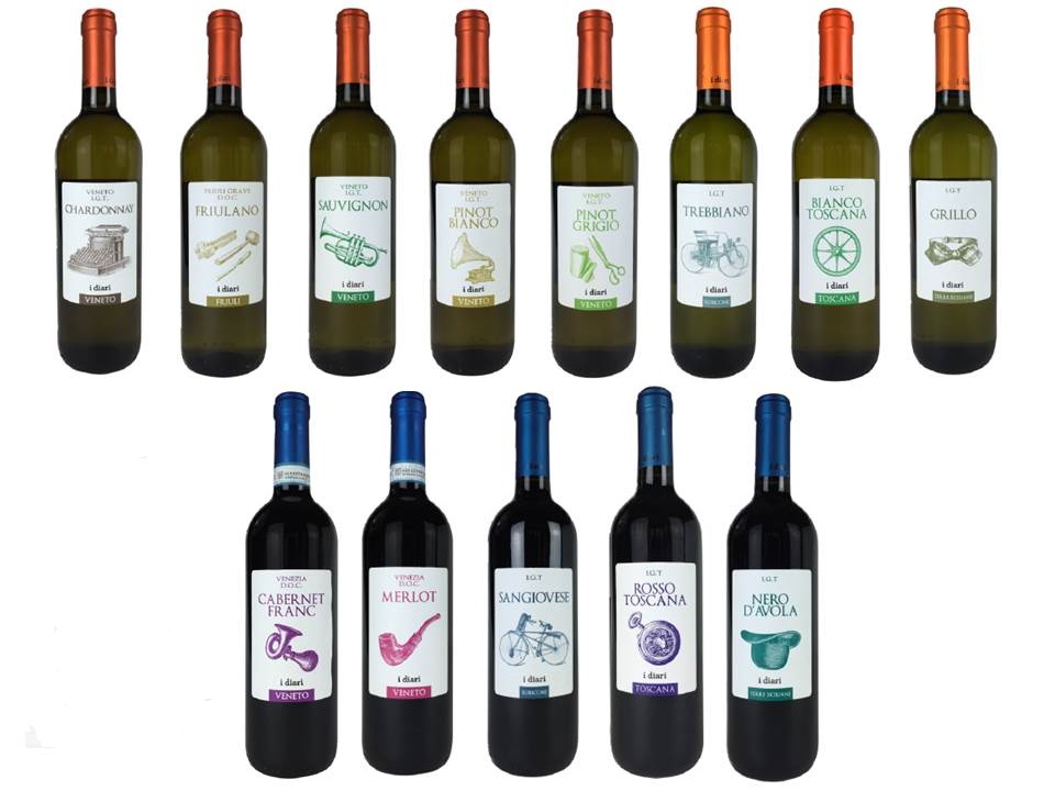 Partesa presenta I Diari, nuova offerta di vini dedicata all'HoReCa