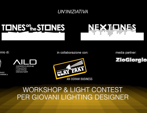 Clay Paky, workshop e light contest al Festival Tones