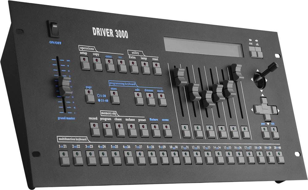 PSL Driver 3000 per controllare la giusta atmosfera