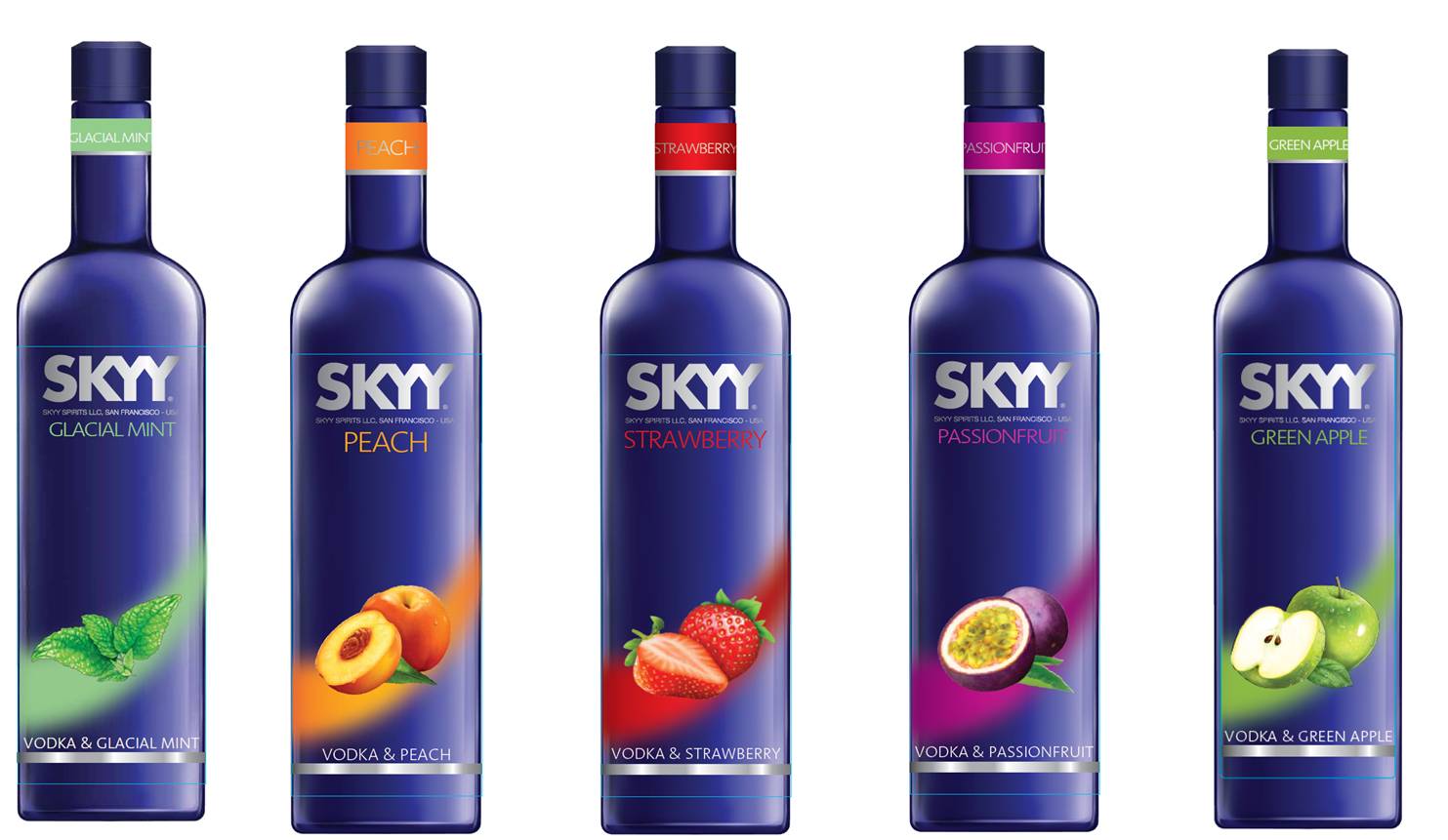 Nasce Skyy Vodka Liqueurs Green Apple