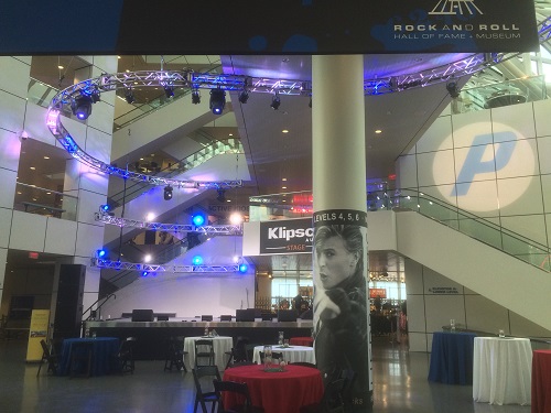 Clay Paky illumina la Rock and Roll Hall of Fame