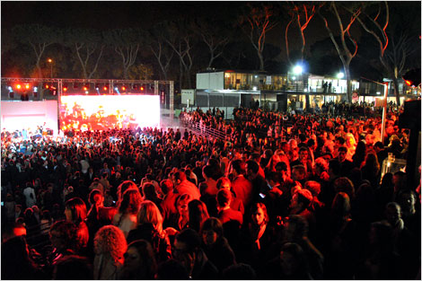 Internazionali Bnl a Roma, il tennis ama i dj