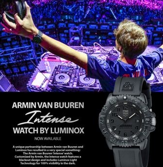 Intense, l'orologio di Armin Van Buuren