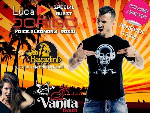 Luca Dorigo al Vanìta Beach by Chapeau