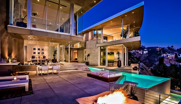 Avicii e la villa hollywoodiana