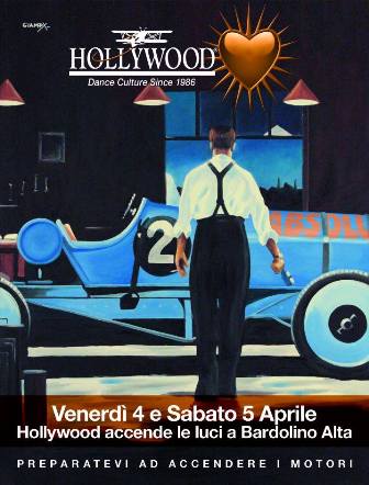 Hollywood Bardolino e il locale è totalmente online