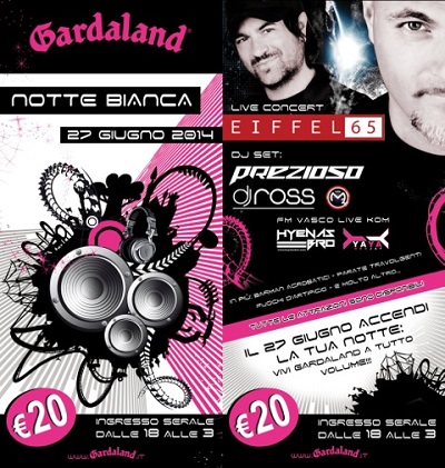 A Gardaland arrivano i barman acrobatici e i dj set