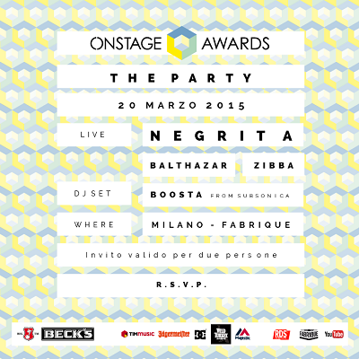 Jägermeister e Onstage Awards al Fabrique di Milano