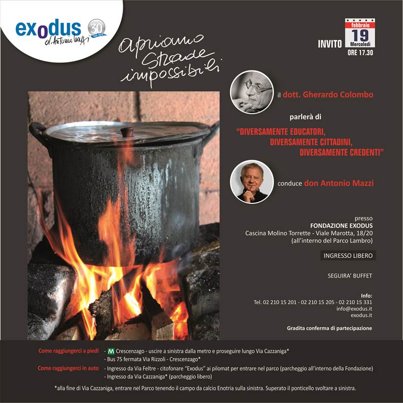 Don Antonio Mazzi, incontro anche per operatori della notte