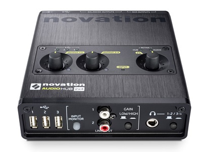 Novation Audiohub 2x4, per dj e producer