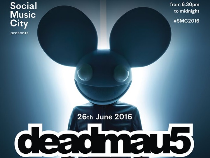 Arriva deadmau5 al Social Music City