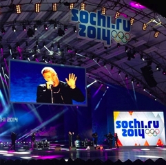 Ola dalle disco alle Olimpiadi Invernali di Sochi