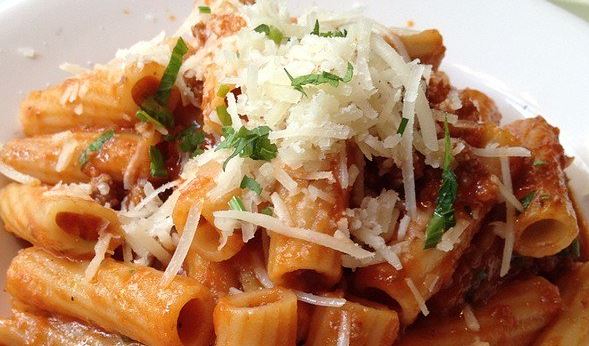 Rigatoni alla Bolognese... in bianco: il 