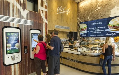 A Milano debutto per il McDonald's del futuro