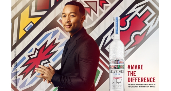 Belvedere Vodka e John Legend contro l'AIDS