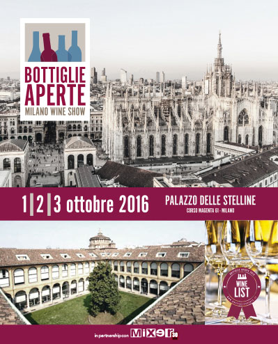 Bottiglie Aperte: a Milano dall'1 al 3 ottobre