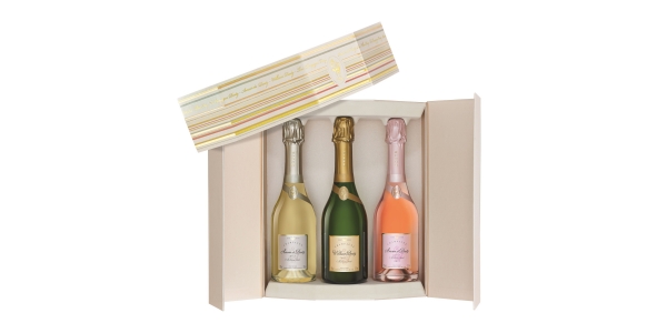 Trio de Prestige di Deutz, il lusso dello champagne