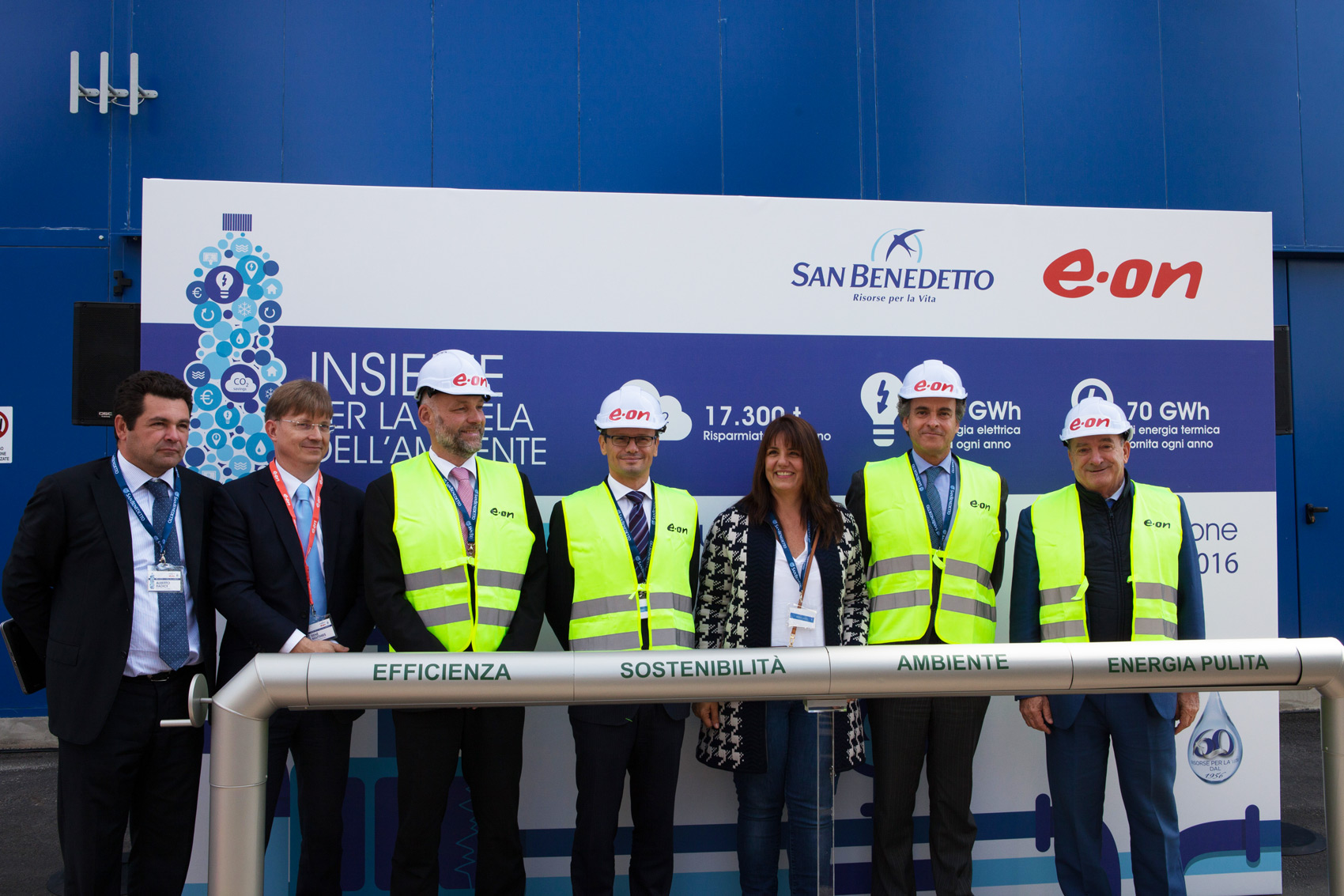 E.ON e Acqua San Benedetto, nuovo impianto per l'efficienza energetica