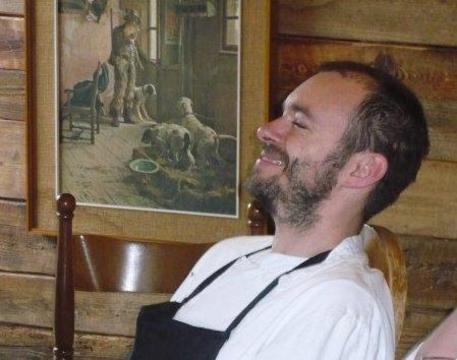 Stefano Zonca nella brigata i cucina del ristorante moscovita di Cracco