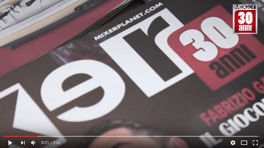 VIDEO: Mixer, 30 anni di ristorazione, pubblico esercizio, mixability