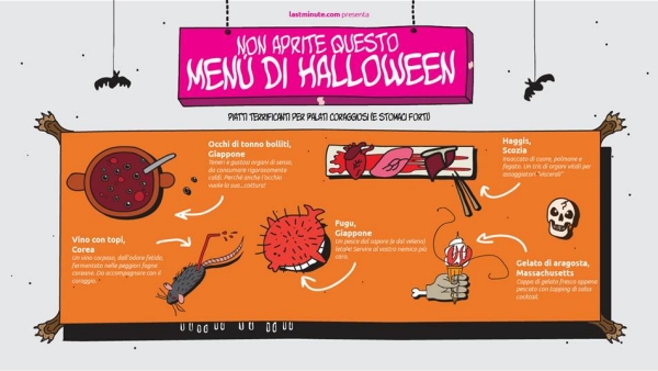 Halloween è imminente: i piatti più terrificanti del mondo
