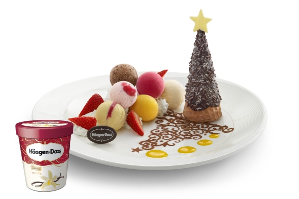 Le dolci creazioni per le feste firmate Häagen-Dazs