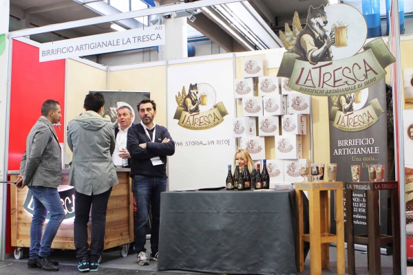 Grande successo per birrificio La Tresca a Gourmet Expoforum