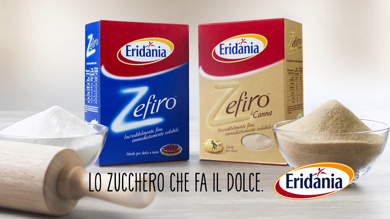Eridania va on air con il brand premium Zefiro