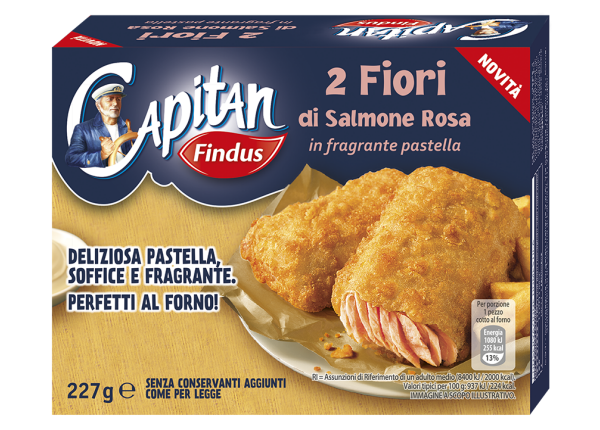 Capitan Findus presenta i nuovi prodotti a base di pesce in pastella