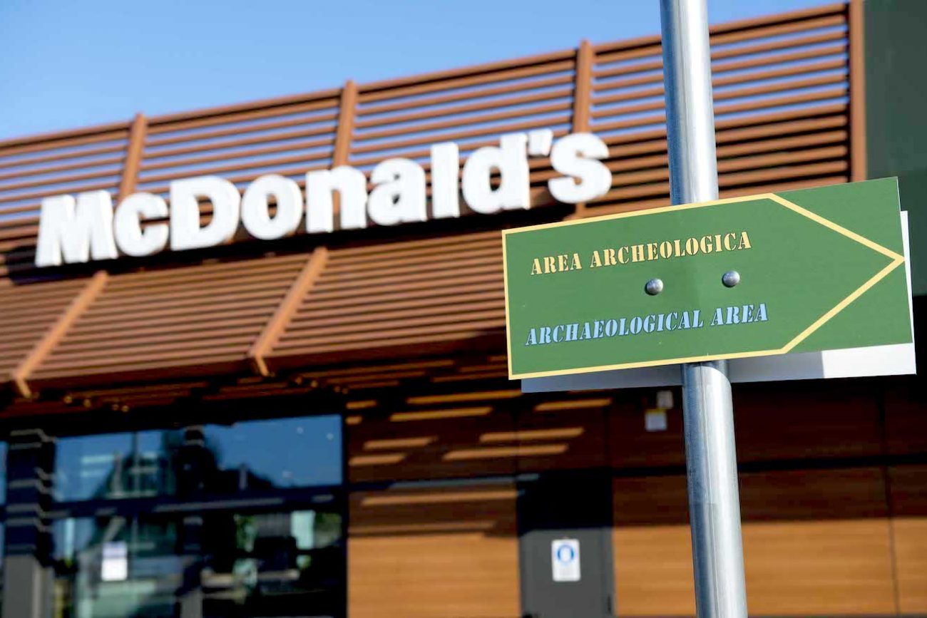 A Roma McDonald’s inaugura il primo ristorante-museo