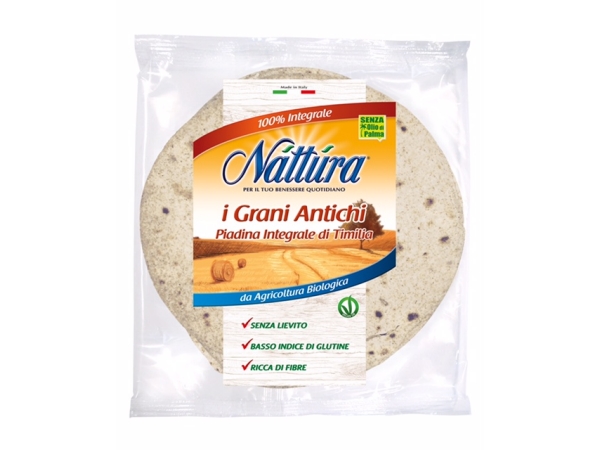 La piadina di grani antichi firmata Nattura