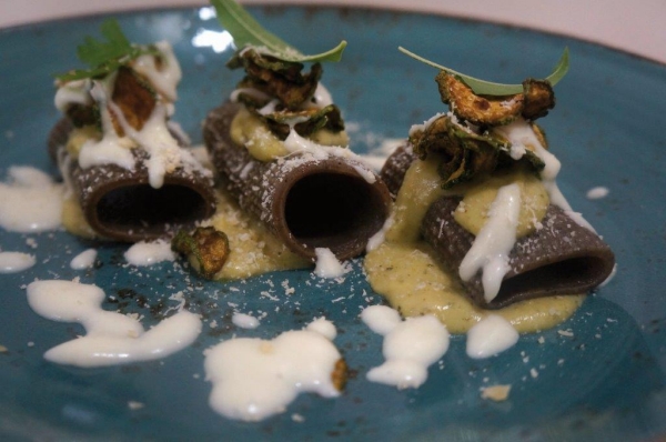 La pasta al caffè, da Kimbo e La Fabbrica Della Pasta