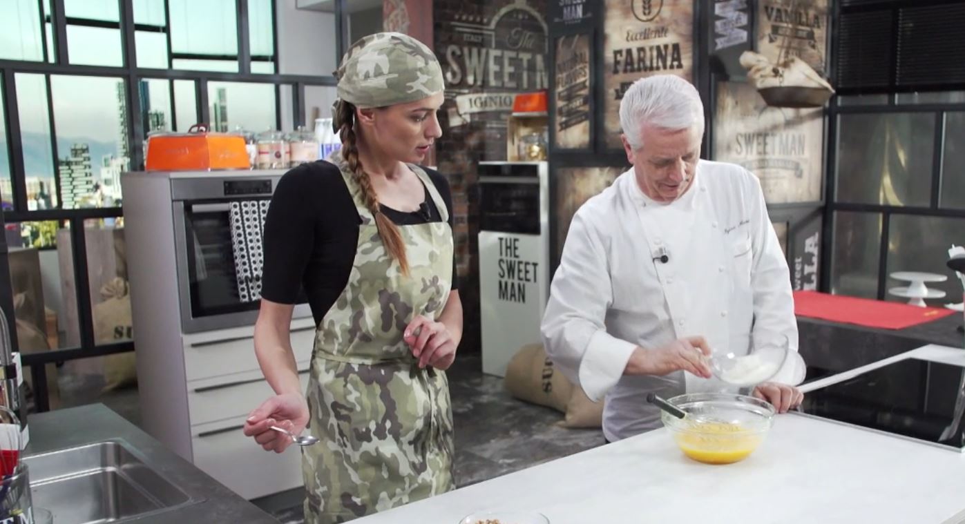 Iginio Massari The Sweetman, dall'Albania la shendetlie di Malvina