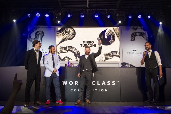 Mirko Turconi, miglior bartender d'Italia al Diageo Reserve World Class