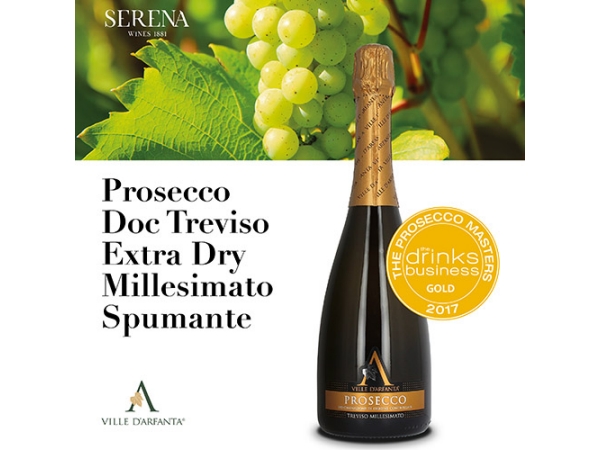 Ville D’Arfanta vince la Gold Medal del Prosecco Master 2017