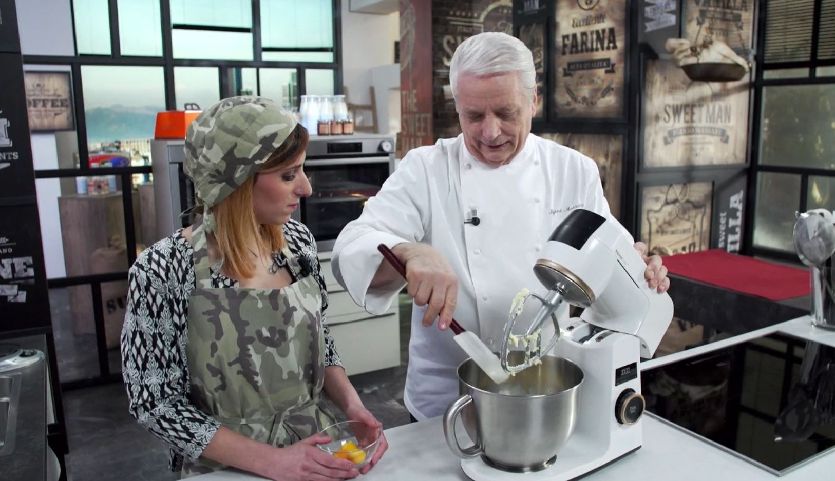 Iginio Massari The Sweetman, i pasticcini ovis al cacao