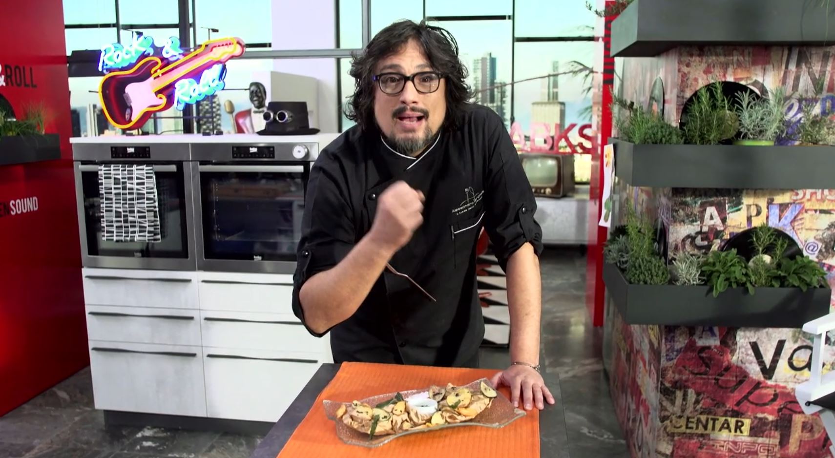 Alessandro Borghese Kitchen Sound, la ratatouille del topino Remy