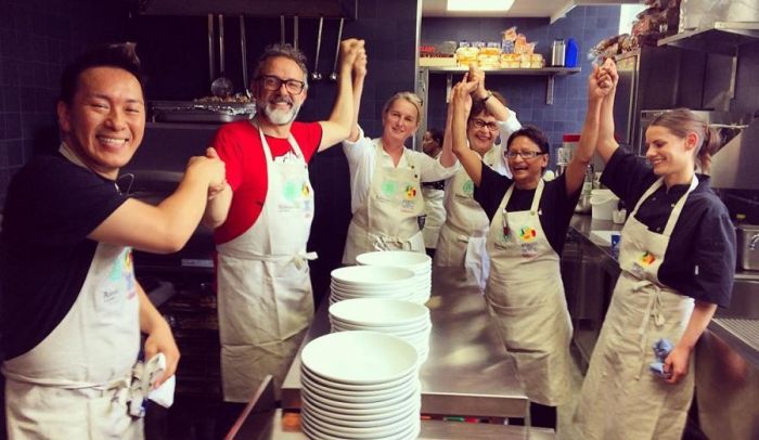 Massimo Bottura apre il suo Refettorio anche a Torino