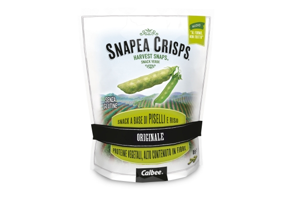 Snapea Crisps, lo snack verde buono per natura