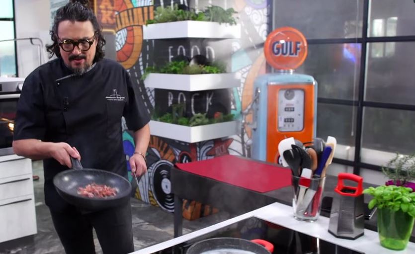 Alessandro Borghese Kitchen Sound, rotelle di pasta da vero street food