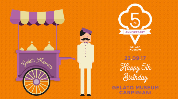 Festeggiamenti per il Gelato Museum che compie 5 anni